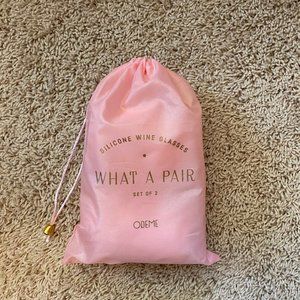 Silicone Wine Glasses "What a Pair" Odeme